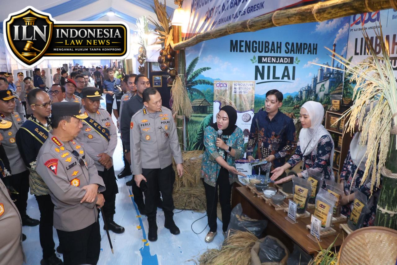 UMKM Binaan Polres Gresik Sukses Olah Limbah Pertanian, Produk Tembus Pasar Ekspor