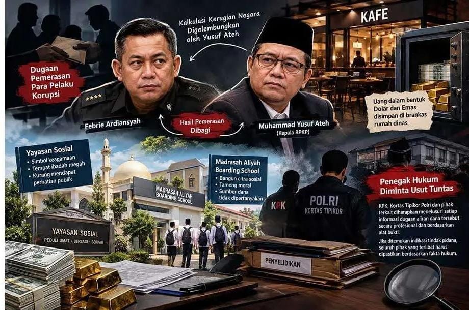 Klaim Dugaan Pemerasan dan Aliran Dana Beredar, Penegak Hukum Diminta Lakukan Penelusuran